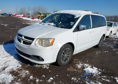 2016 Dodge Grand Caravan R/T из США, поврежденный, VIN 2C4RDGEG7GR384403